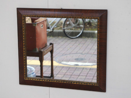 英国製 1920年頃 アンティークミラー