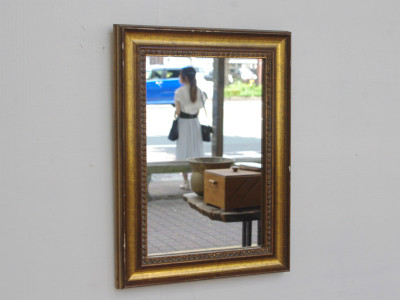 英国製 1920年頃 アンティークミラー