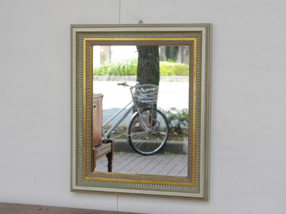 ドイツ 19世紀末~ アンティークフレームミラー ドイツ 19世紀末~ アンティークフレームミラー