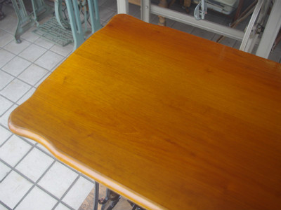 SINGER シンガー足踏みミシンの鉄脚テーブル