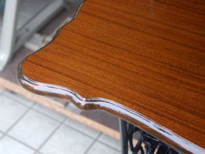 SINGER シンガー足踏みミシンの鉄脚テーブル