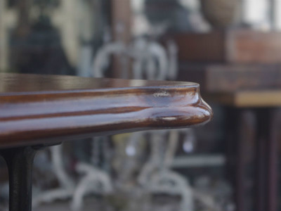 SINGER シンガー足踏みミシンの鉄脚テーブル