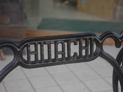 SINGER シンガー足踏みミシンの鉄脚テーブル